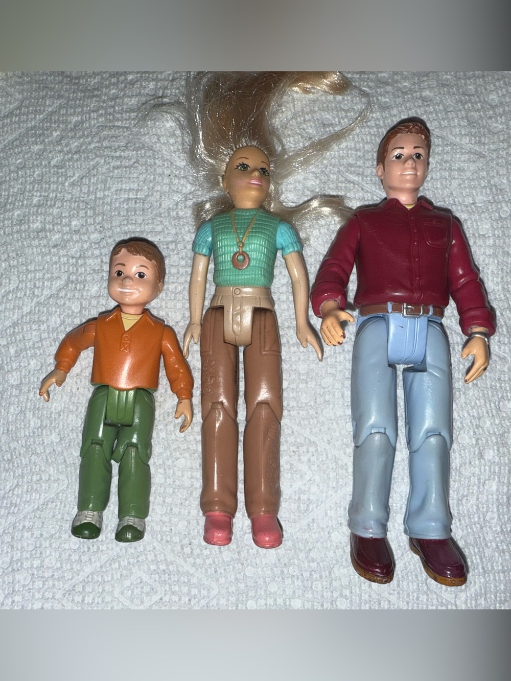 Fisher Price Loving Family Doll‎ Set - 2006 Mom, Dad and Son .